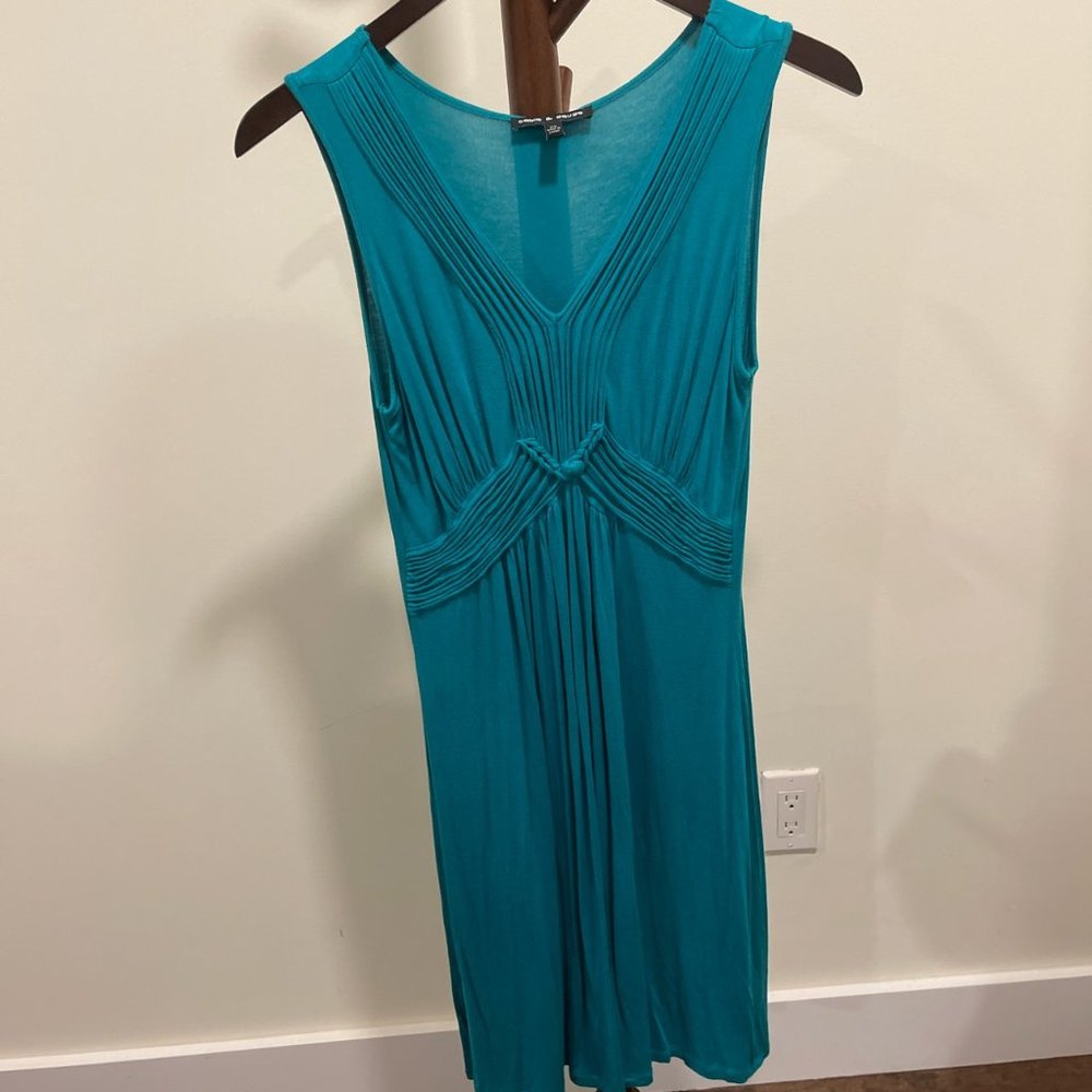 Cable & Gauge Teal Blue Dress, US Size XS